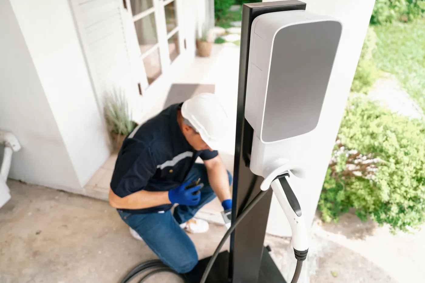 Installation de wallbox à domicile